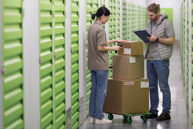 Services d'entreposage à Anjou – Stockage sécurisé et flexible pour vos biens pendant déménagement