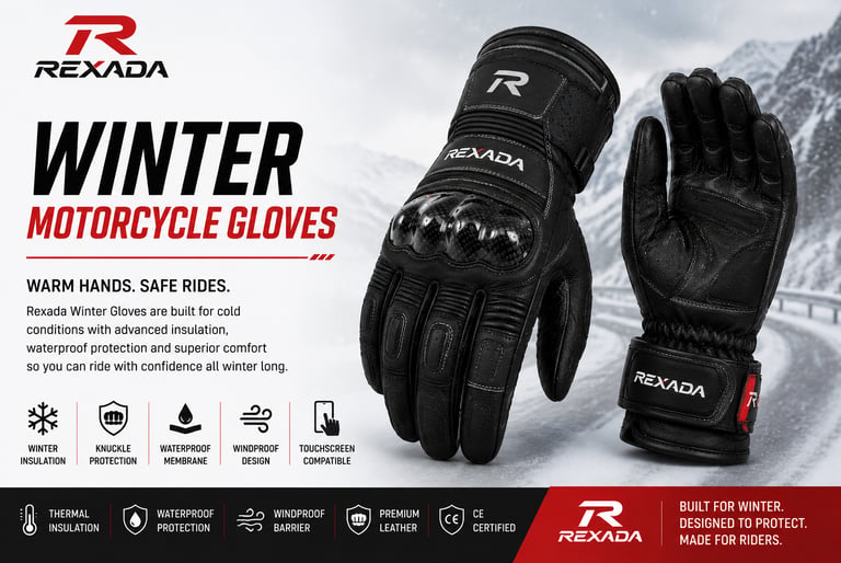 Winter Motorcycle Gloves