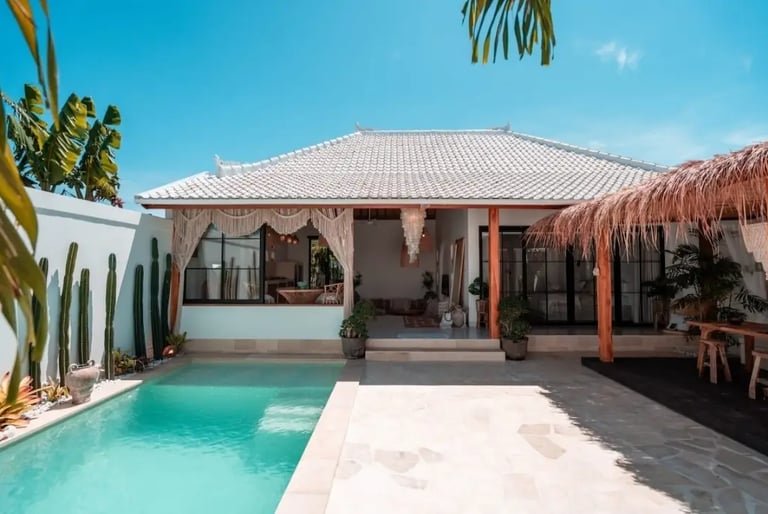 construction de villas, investir a Bali