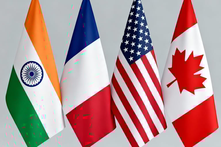 Pooja Sharma has studied in India, France, USA and Canada!
