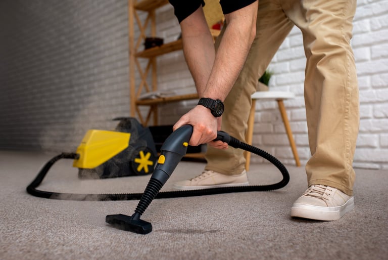Professional carpet cleaning service in Melbourne FL using eco-friendly equipment