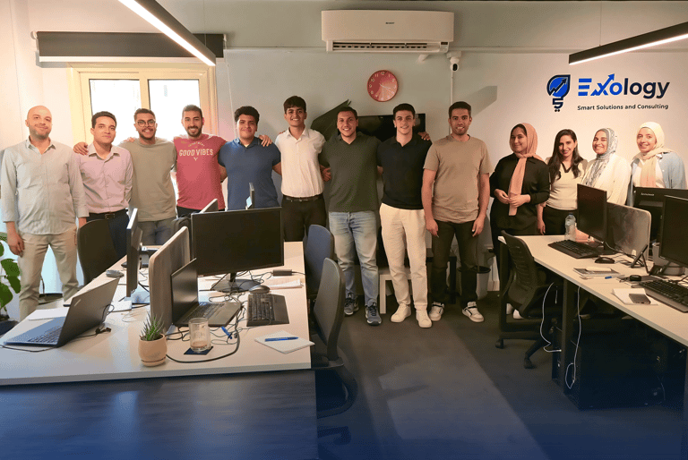 Internship group photo