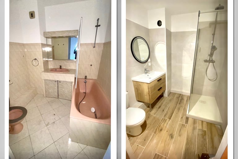 rénovation d'une salle de bain