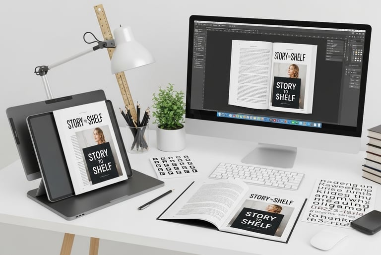 eBook and print formatting for clean, readable, professional book layouts