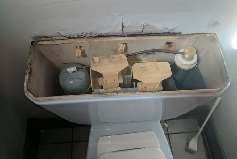 faulty float valve