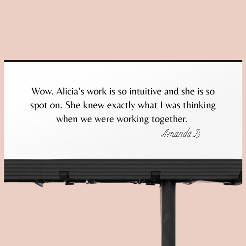 Testimonial by Amanda for Heaven's Whispers Graphic Design