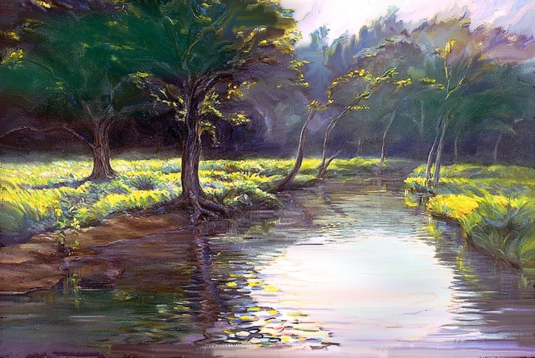 Snipe's Creek landscape