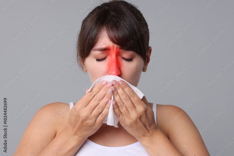 Sinusitis, Sinus Infection, Congestion, Fever, Antibiotics, Nasal, Spray, Medication