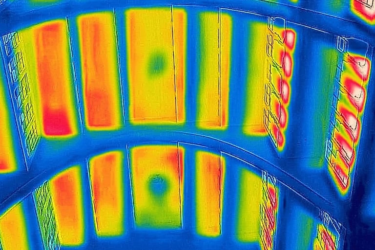 Termografia infravermelha aplicada à engenharia diagnóstica para análise de estruturas e detecção de
