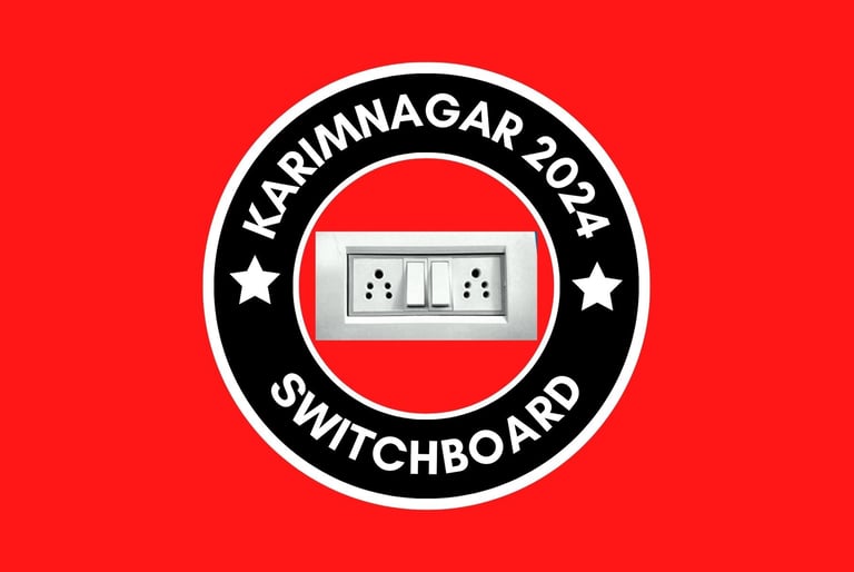Karimnagar 2024 MP elections Vote for Switchboard