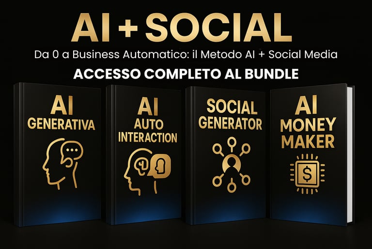 Corso per Guadagnare online grazie ai social ed all'intelligenza artificiale