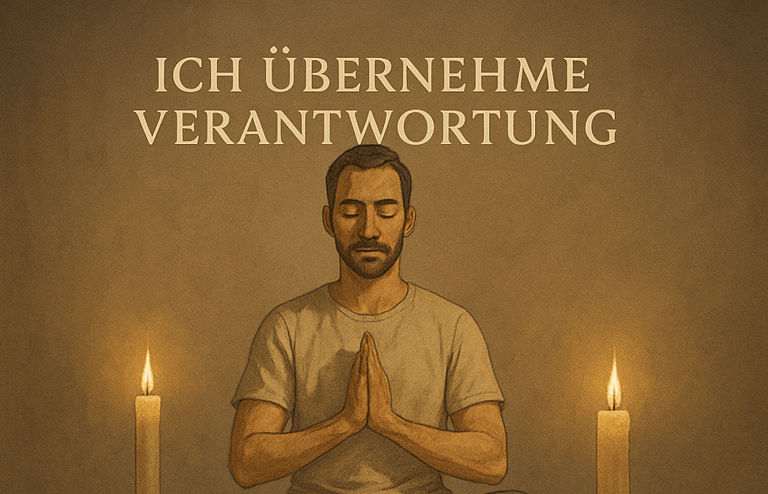 Stoische Stärke ich übernehme Verantwortung