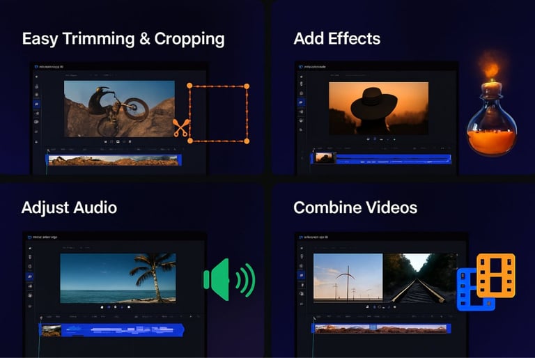 Free Dwnload EaseUS Videokit Video Editor - Click Here