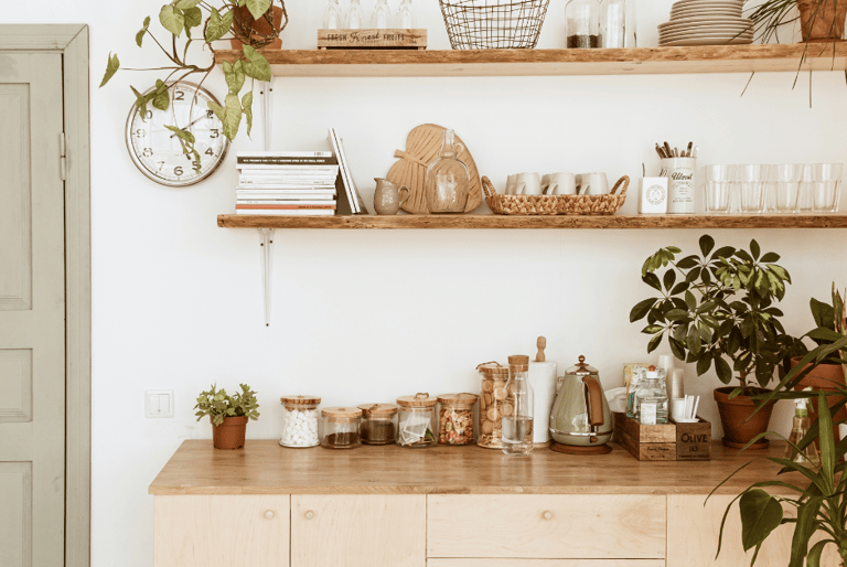 Clean kitchen