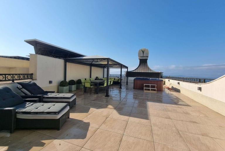 completed balcony project