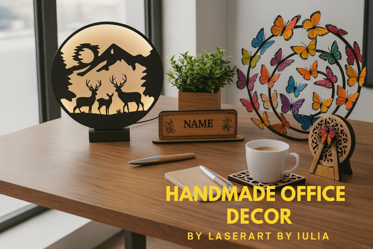 Holzdeko fürs Büro – Personalisierte Geschenke aus Buchs SG, Schweiz. Handgemacht & einzigartig.