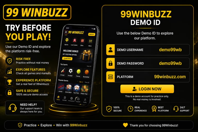 99winbuzz demo id