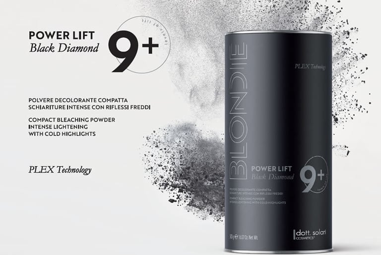 Pudră decolorantă 9+ tonuri