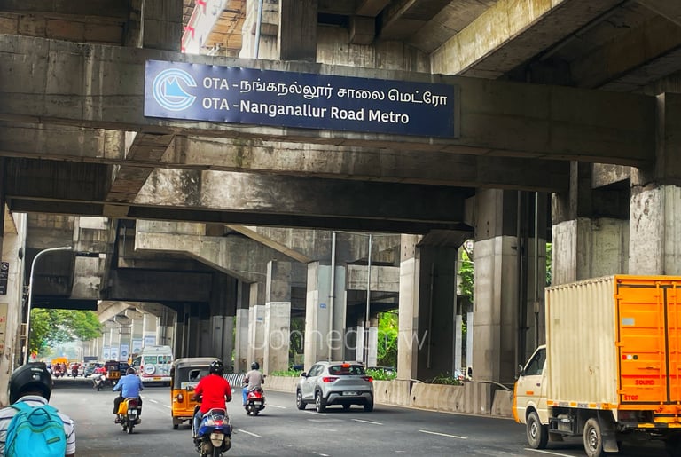 OTA Nanganallur Road Metro Station