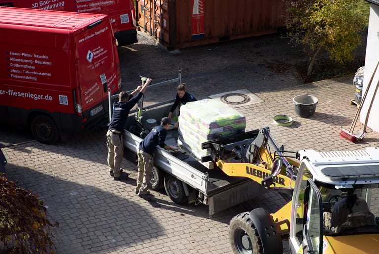 Team beläd Anhänger