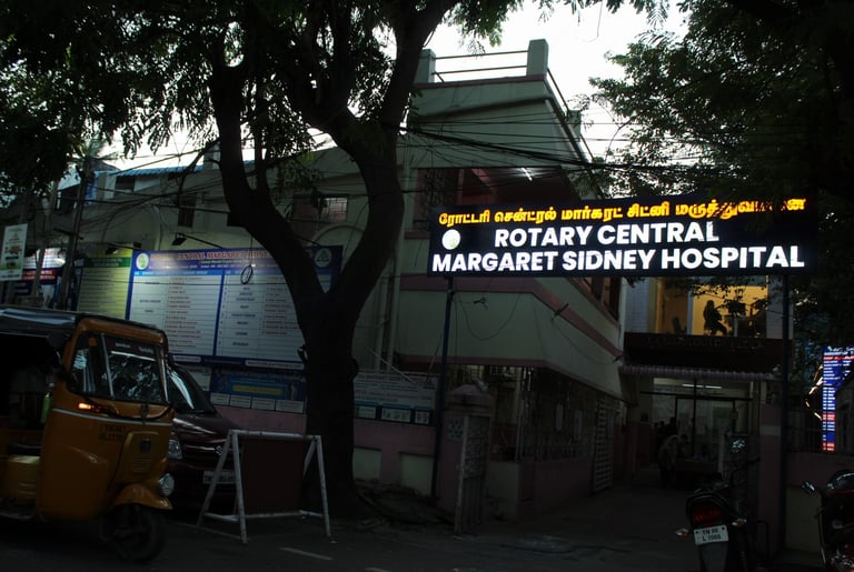 Rotary Central Margaret Sidney Hospital Nanganallur