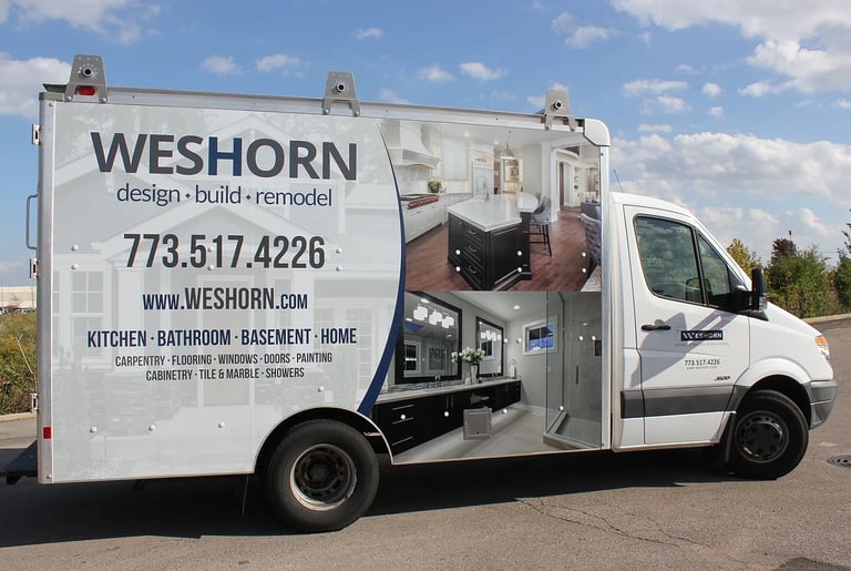 Local handyman and licensed contractor working on home repairs