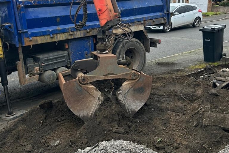 Grab hire for landscaping project in Stourbridge and Lye areas