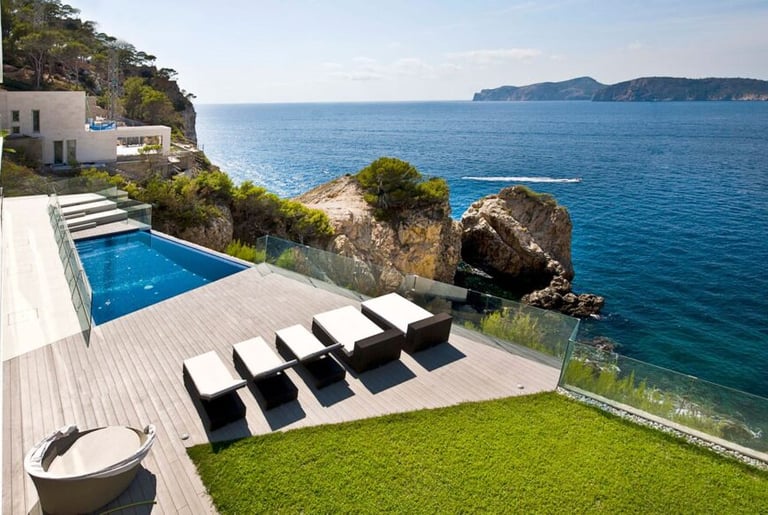 Villa front de mer elegance et modernité - piscine et vue panoramique mer