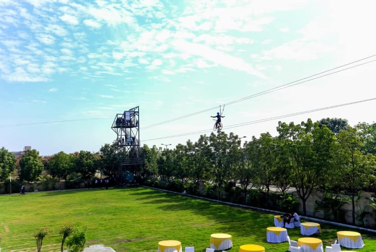 SAM Zip Line Sky 'Cycle