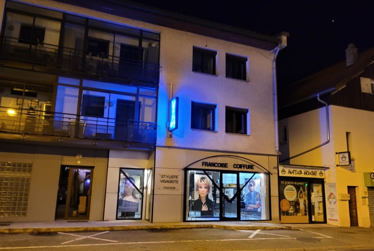 FACADE SALON COIFFURE FRANÇOISE COIFFURE