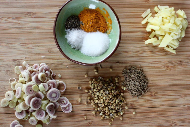 marinade ingredients for chicken satays