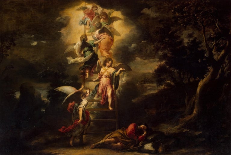 'Jacob's Dream' by Bartolomé Esteban Murillo 1660-