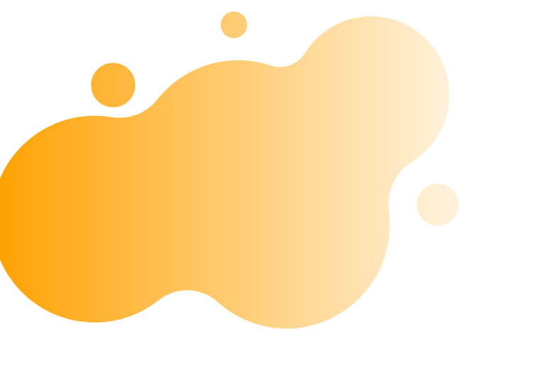 eine gelbe Grafik, die aussieht, wie ein Farbklecks.
