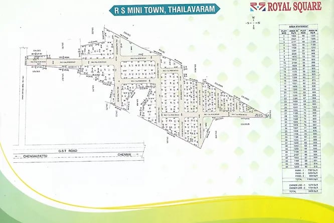 royal square rs roayl crown, thailavaram