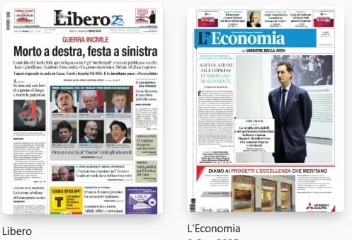 Publicar edicto diario de Italia 2026