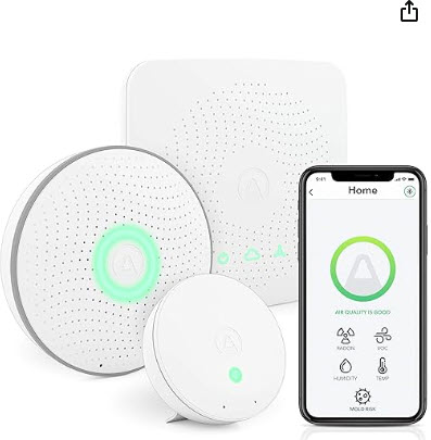 a smart home security system with a phone and a phone