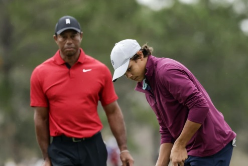 Tiger Woods' son Charlie joins the PGA Tour event