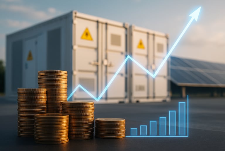 BESS akumulators, atmaksāšanās laiks. BESS akumulators balansēšana