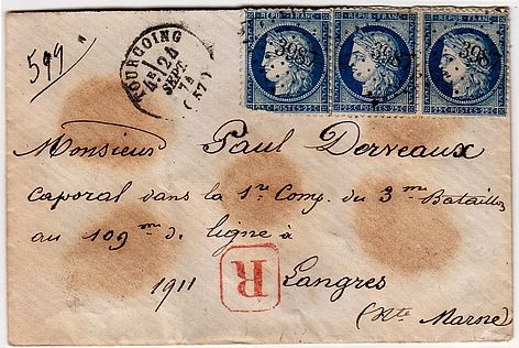 Losange Petits Chiffres des Gros Chiffres 3987 et type 16.