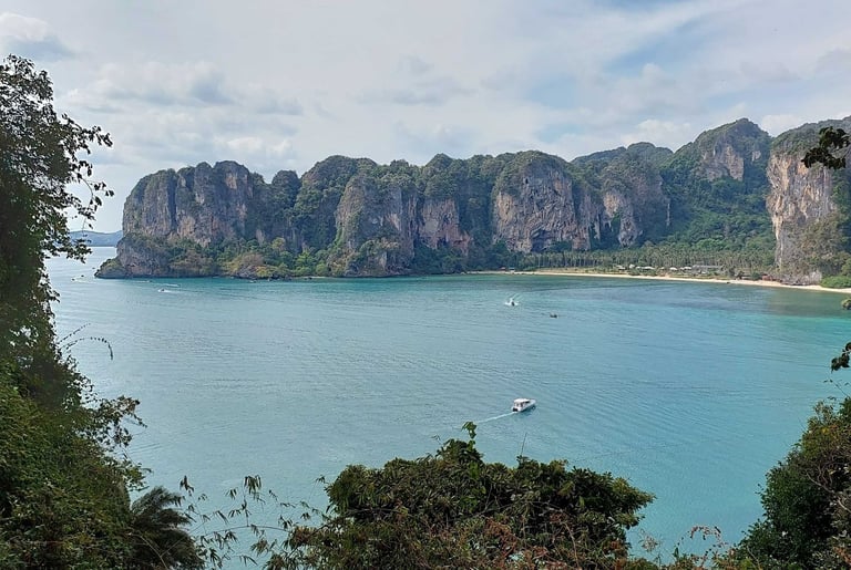 thailand krabi rayleigh viewpoint