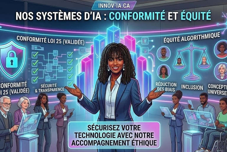 Nos systèmes d 'IA : Conformité et équité