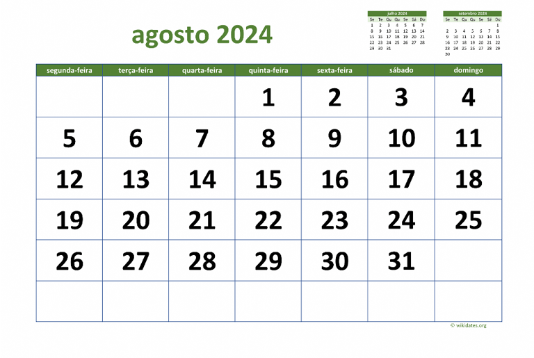 Agosto de 2024