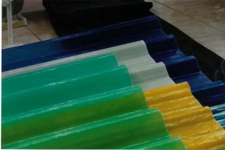 telhas coloridas