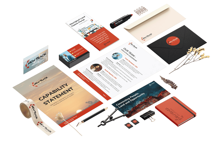 Brand identity collateral