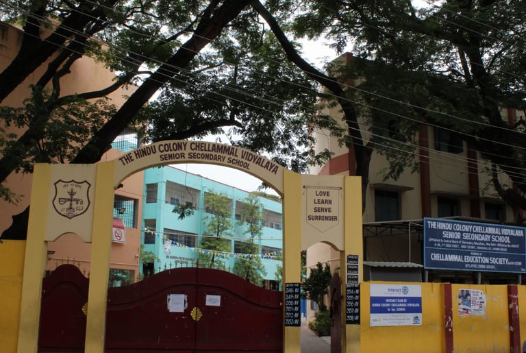 Nanganallur The Hindu Colony Chellammal Vidyalaya Senior Secondary School