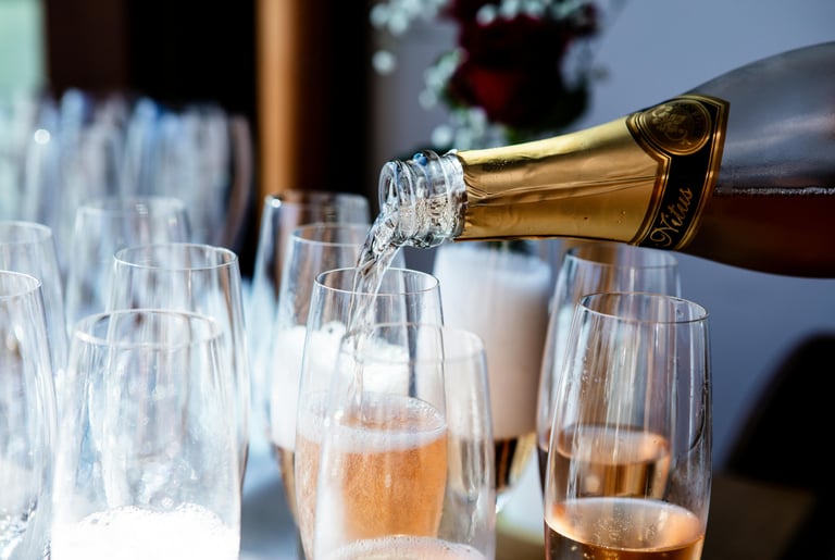 Service champagne