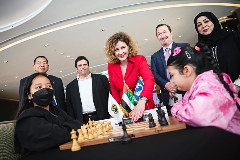 Tolerance Games - Asian Chess Women’s Contest with FIDE, UAE Chess, & ACF