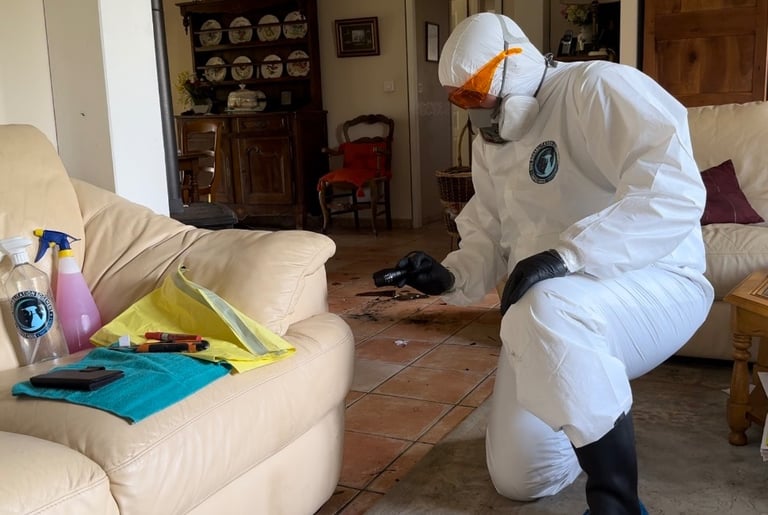 Expert en nettoyage et décontamination de labo de drogue