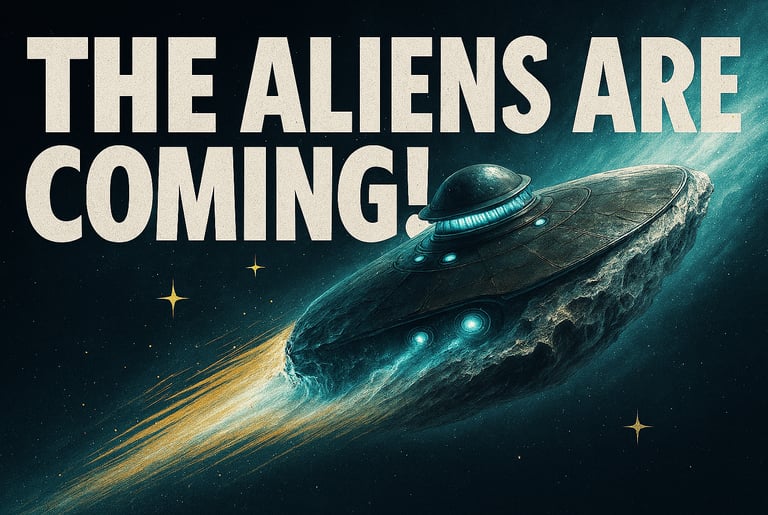 3I/ATLAS comet tabloid headline