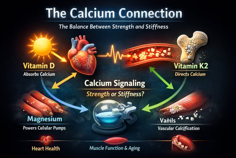 “Vascular Calcification Is Not ‘Normal Aging’ — It’s Dysregulated Calcium Biology.”
